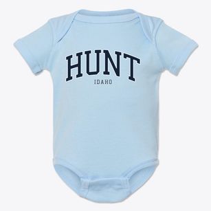Hunt Idaho Traditional Baby Onesie