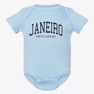 Janeiro North Carolina Traditional Baby Onesie