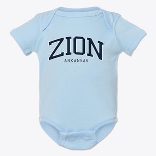 Zion Arkansas Traditional Baby Onesie