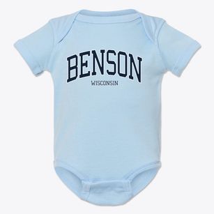 Benson Wisconsin Traditional Baby Onesie