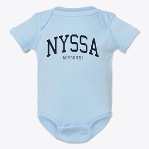 Nyssa Missouri Traditional Baby Onesie
