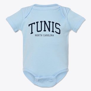 Tunis North Carolina Traditional Baby Onesie