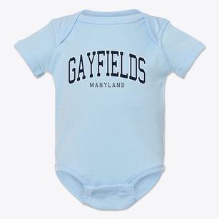 Gayfields Maryland Traditional Baby Onesie