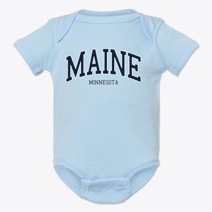 Maine Minnesota Traditional Baby Onesie