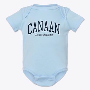 Canaan South Carolina Traditional Baby Onesie