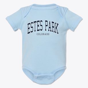 Estes Park Colorado Traditional Baby Onesie