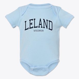 Leland Wisconsin Traditional Baby Onesie