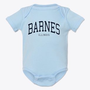 Barnes Illinois Traditional Baby Onesie