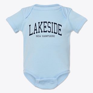 Lakeside New Hampshire Traditional Baby Onesie