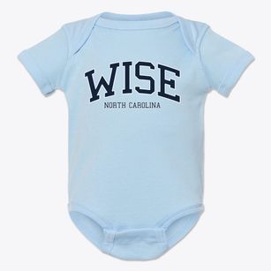Wise North Carolina Traditional Baby Onesie