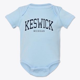 Keswick Michigan Traditional Baby Onesie