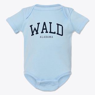 Wald Alabama Traditional Baby Onesie