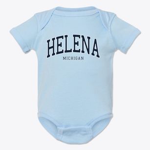 Helena Michigan Traditional Baby Onesie