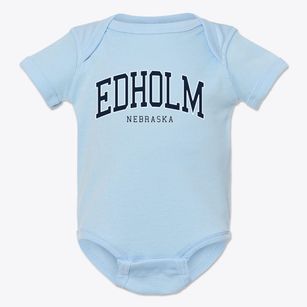 Edholm Nebraska Traditional Baby Onesie