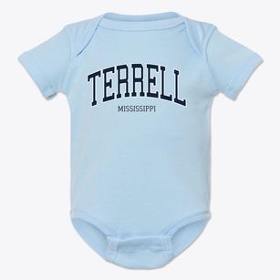 Terrell Mississippi Traditional Baby Onesie