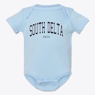 South Delta Ohio Traditional Baby Onesie