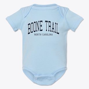 Boone Trail North Carolina Traditional Baby Onesie