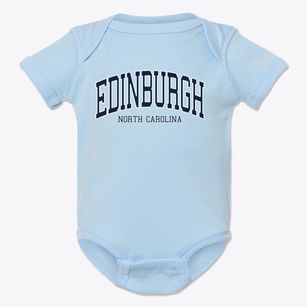 Edinburgh North Carolina Traditional Baby Onesie