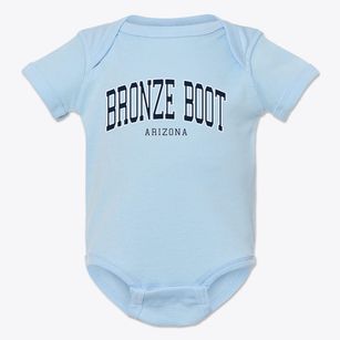 Bronze Boot Arizona Traditional Baby Onesie