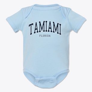 Tamiami Florida Traditional Baby Onesie