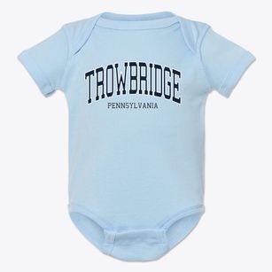 Trowbridge Pennsylvania Traditional Baby Onesie