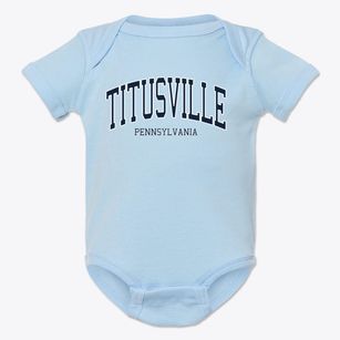 Titusville Pennsylvania Traditional Baby Onesie