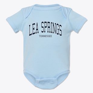 Lea Springs Tennessee Traditional Baby Onesie