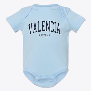 Valencia Arizona Traditional Baby Onesie