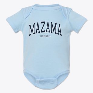 Mazama Oregon Traditional Baby Onesie