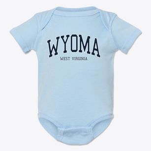 Wyoma West Virginia Traditional Baby Onesie