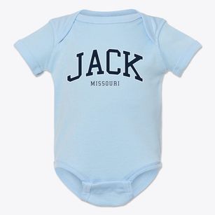 Jack Missouri Traditional Baby Onesie