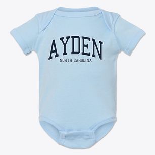 Ayden North Carolina Traditional Baby Onesie