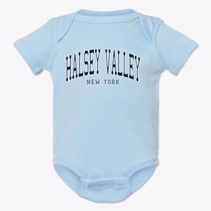 Halsey Valley New York Traditional Baby Onesie
