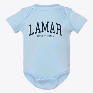 Lamar West Virginia Traditional Baby Onesie