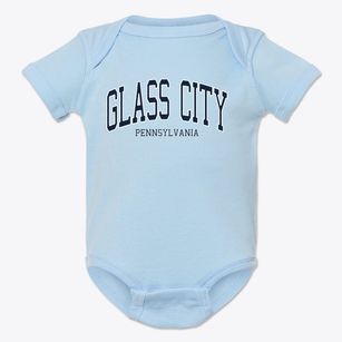 Glass City Pennsylvania Traditional Baby Onesie