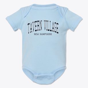 Tavern Village New Hampshire Traditional Baby Onesie