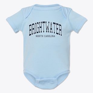 Brightwater North Carolina Traditional Baby Onesie