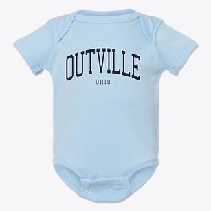 Outville Ohio Traditional Baby Onesie