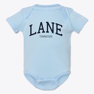 Lane Tennessee Traditional Baby Onesie