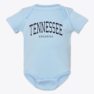 Tennessee Arkansas Traditional Baby Onesie