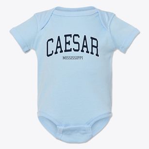 Caesar Mississippi Traditional Baby Onesie