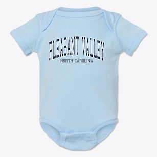 Pleasant Valley North Carolina Traditional Baby Onesie