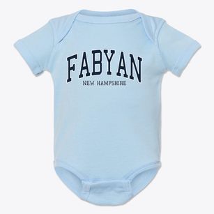 Fabyan New Hampshire Traditional Baby Onesie