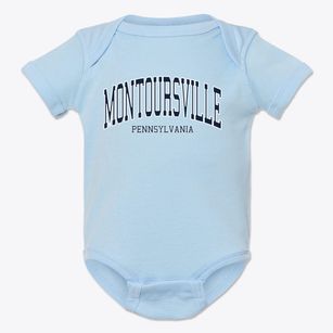 Montoursville Pennsylvania Traditional Baby Onesie