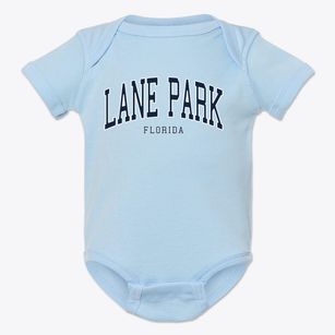 Lane Park Florida Traditional Baby Onesie