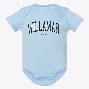 Willamar Texas Traditional Baby Onesie