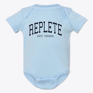 Replete West Virginia Traditional Baby Onesie
