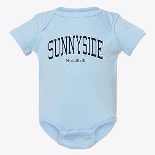 Sunnyside Wisconsin Traditional Baby Onesie