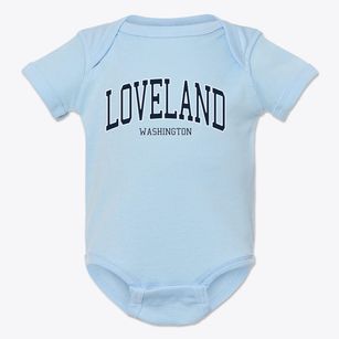 Loveland Washington Traditional Baby Onesie