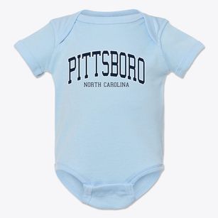 Pittsboro North Carolina Traditional Baby Onesie